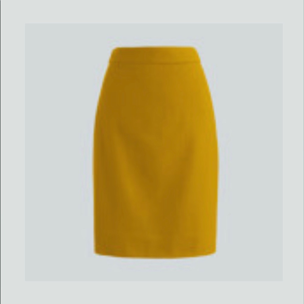 JCrew Wool Pencil Skirt